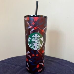 STARBUCKS 2020 Mistletoe Holiday stainless steel tumbler